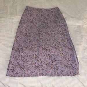 Brandy Melville floral midi skirt